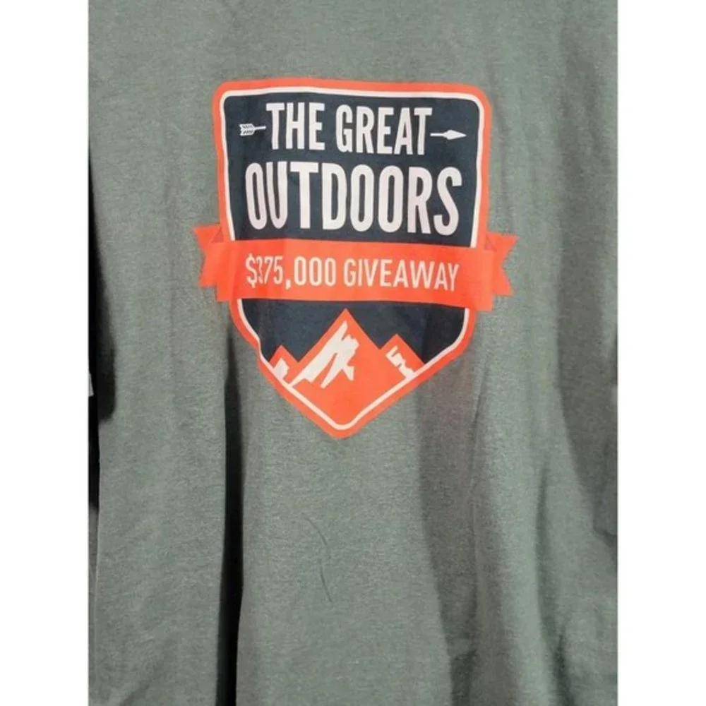 The‎ Great Outdoors MGM Green Orange Graphic T-Shirt Size 2XL